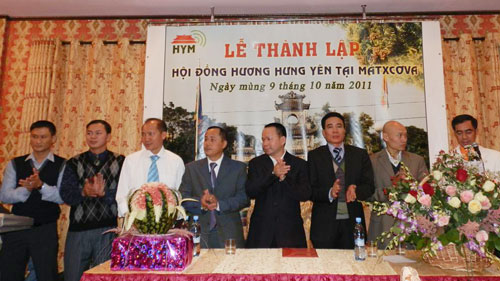 Thành lập Hội đồng hương Hưng Yên tại Liên bang Nga